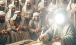 Who wrote Sermon without Alif?